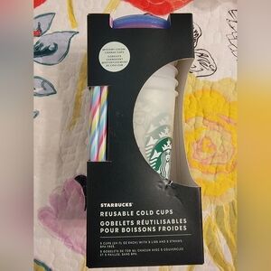 Starbucks 2023 Mystery Color Changing Reusable Cold Cups, 5 pk